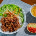 Bún Nạc Giòn Nướng Mật Ong