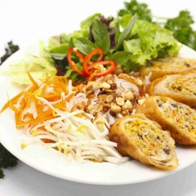 Bún Chả Giò Chay