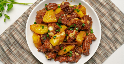 Cơm  Sườn Kho Thơm